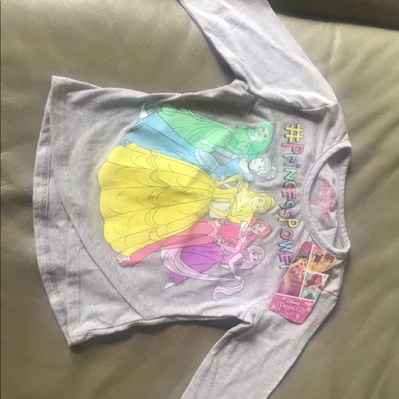 LITTLE GIRLS DISNEY PRINCESS POWER TEE - Picture 1 of 2